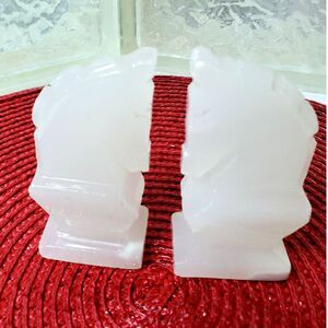 Knight  Onyx or Marble Aztec Chess Pieces Hand Carved Exquisite~Vintage~